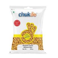 Chukde Bhuna Chana, Skrudinti Bengalijos avinžirniai be odelės, 600g, 200g x 3 pakuotė