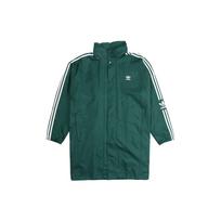 Adidas Originals Trefoil Long WB Hooded Windbreaker Men Outerwear Forest-Green FL0012 M
