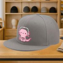 Mielas žaidėjo aksolotlio atspaudas beisbolo kepuraitė poliesterio reguliuojama gatvės stiliaus laisvalaikio snapback kepuraitė One Size