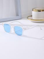 Vintažiniai kvadratiniai dviračių akiniai nuo saulės Vyrams Moterims Retro Dizainerio Akiniai UV400 Apsauga Unisex Populiarios Spalvos 1PC