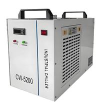 Vandens aušintuvas CW-5200 50-150W CO2 lazeriniams pjovimo ir graviravimo įrenginiams balta