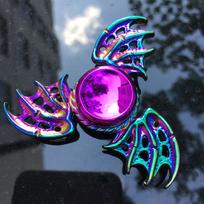 Metalinis vaivorykštės Fidget Spinner EDC rankinis suktukas Antistresinis žaislas suktukams Dėmesio palengvinimas Streso ADHD Pirštų suktukas Vaikų žaislai