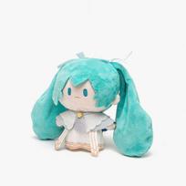 15cm Hatsune Miku Kawaii Q versijos Anime figūrėlė Pliušinis žaislas Anime suvenyras Kimštas lėlės modelis Ornamentas Žaislai Dovanos 15CM