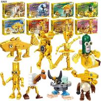8 Style Italian Brainrot Animals Tung Tung Sahur Building Blocks Tralalelo Tralala Shark BricksToy Gift for Children Kids
