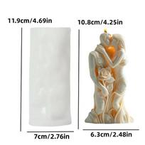 Dancing Angel Relief Book Bible Candle Silicone Mold Dancing Goddess Relief Dictionary Books Shape Resin Gypsum Molds