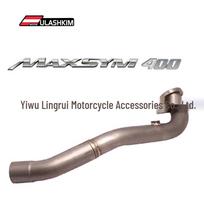 Stainless Steel Exhaust Pipe Set for SYM MAXSYM400