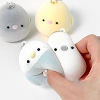 [Schedule] Mini Bird Fabric Squishy Keychain Single product