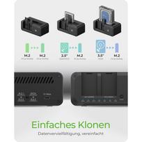 ICY BOX IB-2924MSCL-C31 USB 3.2 Gen 2 (3.1 Gen 1) Type-C Black