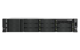 Qnap TS-855eU-8G, 2U, 8 x 2.5/3.5 SATA, Intel Atom C5125 8C/8T, 8GB SODIMM DDR4 (max. 64GB ), 2 x 2.5GbE, Single PSU