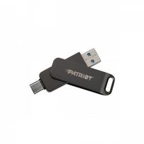Flashdrive PATRIOT Rage R550 256GB 100MB/S USB A+C Swivel Design (PE256GR550DSAD) Black