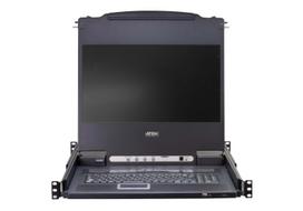 ATEN 8-Port 17 LCD KVM Switch (USB - PS/2 VGA) with USB Peripheral port