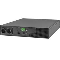 Qoltec 52285 uninterruptible power supply (UPS) Double-conversion (Online) 1 kVA 1000 W 2 AC outlet(s)