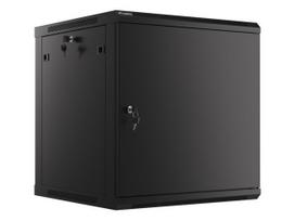 Lanberg WF01-6612-00B rack cabinet 12U Wall mounted rack Black