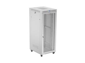 FLOOR-STANDING RACK CABINET 19 42U 800X1000 GREY PERFORATED LCD DOOR LANBERG (FLAT PACK)