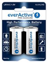 Alkaline batteries everActive Pro Alkaline LR14 C - blister card - 2 pieces