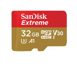 SanDisk Extreme 32GB MicroSDHC UHS-I Class 10