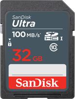 SanDisk Ultra 32GB SDHC Mem Card 100MB/s memory card UHS-I Class 10