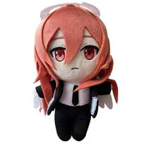 20cm Anime Grandininio pjūklo žmogus Pliušinis žaislas Animacinis Pochita Cosplay Kimštas lėlės Kolekcija Darbalaukio dekoracija Vaikų žaislai Gimtadienio dovana 20cm gray
