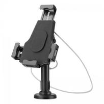 Manhattan iPad & Tablet Desk Stand, Lockable, Wall Mountable, Secure Anti-Theft, 7.9 to 10.5 tablets, 360° Rotation, +/- 70° Tilt, 330° Swivel, Black, Lifetime Warranty