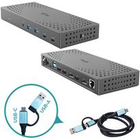 USB 3.0 / USB-C / Thunderbolt, 3x 4K Docking Station Gen 2 + Power Delivery 100W