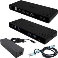 Universal Docking Station Dual 4K Display Power Delivery 85W + i-tec USB-C Charger 100W