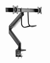 Gembird MA-DA2-04 monitor mount / stand 81.3 cm (32) Desk Black