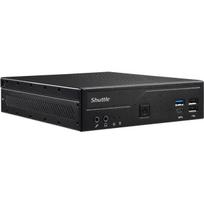 Shuttle Slim PC DH610 , S1700, 1x HDMI, 2x DP , 1x 2.5, 2x M.2, 2x LAN (Intel 1G + 2.5G), 2x COM, 24/7 permanent operation, incl. VESA