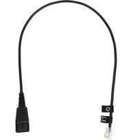 Jabra Kabelunterteil QD auf RJ10 (Regel-Belegung, 0,5m glatt) (8800-00-01)