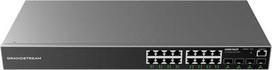 Grandstream GWN7802P - Switch - Unternehmen, verwaltet - L2+ - 16 x 10/100/1000 (PoE+) - PoE (240 W) (GWN7802P)