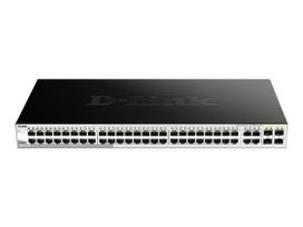 D-Link 48-Port Gigabit Smart Managed Switch with 4 Combo 1000BASE-T/SFP ports