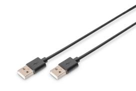 Turime | Connection Cables USB 2 0 A/M -A/M 1,0m black | ITwork sandėlyje!