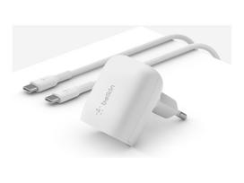 Belkin WCA006VF1MWH-B6 mobile device charger Smartphone White AC Fast charging Indoor