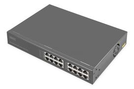 Digitus 8-Port Gigabit Ethernet PoE Injector, 802.3bt, 250 W