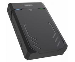 UNITEK Y-3035 storage drive enclosure HDD/SSD enclosure Black 2.5/3.5
