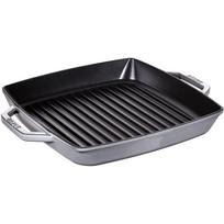 Staub Grillpfanne induktion quadratisch 28cm Graphit-grau (40511-684-0)