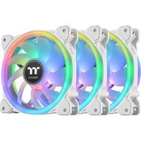 SwaFan 12 RGB fan + controller + replacement blades (reverse), snow