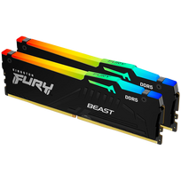 KINGSTON 64GB 6000MT/s DDR5 CL36 DIMM Kit of 2 FURY Beast RGB