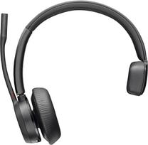 HP Poly VOYAGER 4310 USB-C Headset - Kabellos - Büro/Callcenter - 122 g - Kopfhörer - Schwarz (77Y94AA)
