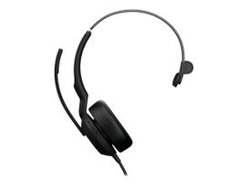 Jabra Evolve2 50 UC Mono - Headset - On-Ear - Bluetooth - kabellos - aktive Rauschunterdrückung - USB-C - Schwarz (25089-889-899)