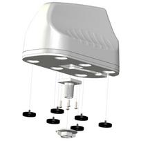 Poynting Antennas 5G/LTE KFZ/Marine A-MIMO-0003-V2-15 weiß SMA (M) & RPSMA Adapter 1,8~4,5dbi 4G/5G/GPS/GLONASS/WIFI Dual-Band MIMO 2M S