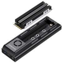 GRAUGEAR G-M205-20G-F storage drive docking station USB 3.2 Gen 2 (3.1 Gen 2) Type-C Black
