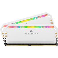 DIMM 32GB DDR5-5200 (2x 16GB) Dual-Kit, Arbeitsspeicher weiß, CMT32GX5M2B5200C40W, Dominator Platinum RGB, INTEL XMP