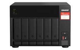 QNAP TVS-675 NAS Tower ZhaoXin KaiXian KX-6000 KX-U6580 8GB DDR4 0 TB QuTS hero Black