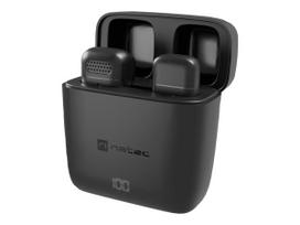 NATEC Hopper Black Lavalier/Lapel microphone