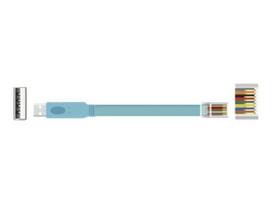 Delock Adapter USB 2.0 Typ-A Stecker > 1 x Seriell RS-232 RJ45 Stecker 3,0 m blau