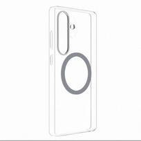 Originalus Magsafe magnetinis įkrovimo telefono dėklas dangtelis Samsung Galaxy S25 S25+ S25 Plus S25 Ultra skaidrus akrilinis plonas dangtelis For Galaxy S25