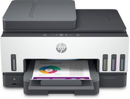 HP Smart Tank 7605 All-in-One - Multifunktionsdrucker - Farbe - Tintenstrahl - nachfüllbar - Letter A (216 x 279 mm)/A4 (210 x 297 mm) (Original) - A4/Legal (Medien) - bis zu 13 Seiten/Min. (Kopieren) - bis zu 15 Seiten/Min. (Drucken) - 250 Blatt - USB 2.0, Wi-Fi(n), Bluetooth
