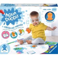 Ravensburger Aqua Doodle Aquadoodle Magic Ocean. Produkttyp: Wasserzeichenmatte für Kinder, Empfohlenes Alter in Jahren (mind.): 1 Jahr(e), Produktfarbe: Mehrfarbig. Verpackungsart: Box (04568)