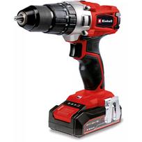 Power X-Change Akku-Schlagbohrschrauber TE-CD 18/2 Li-i +22, 18Volt (rot/schwarz, Li-Ionen Akku 2,5Ah, Koffer E-Box Basic + Bit-Bohrer-Set)