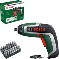 Akkuschrauber IXO 7 Bit-Set 3,6Volt (grün/schwarz, Li-Ionen Akku 2,0Ah, 32-teiliges Schrauberbit-Set)